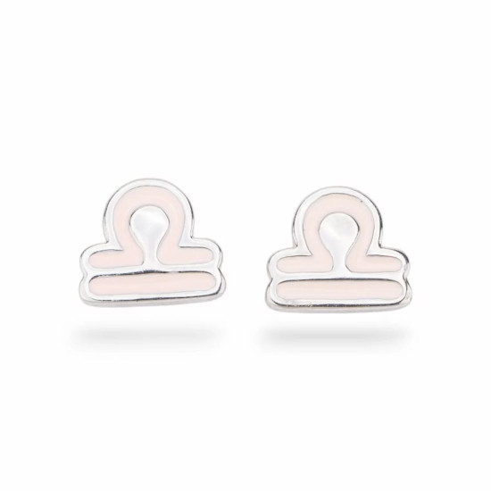 Libra 925 silver earrings